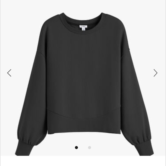 Terry Balloon Sleeve Sweatshirt and jogger - Picture 5 of 8